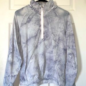 Cloud Tie Dye Windbreaker Jacket